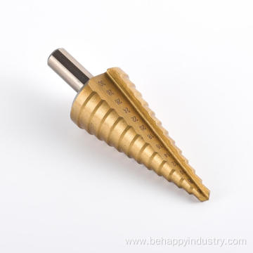 HSS Cone Titanium Coated Step Drill Bit